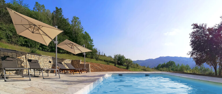 pool terrace Casa Passero