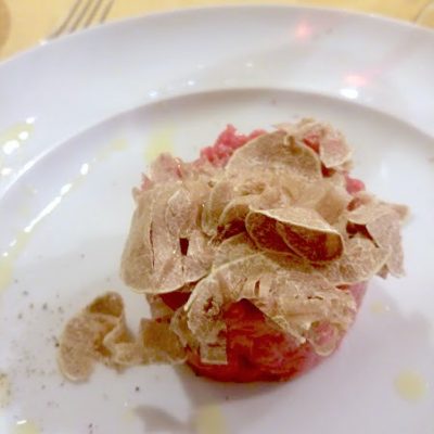 carne cruda_truffle CasaPassero Acqui-Terme Piemonte