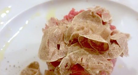 carne cruda_truffle CasaPassero Acqui-Terme Piemonte